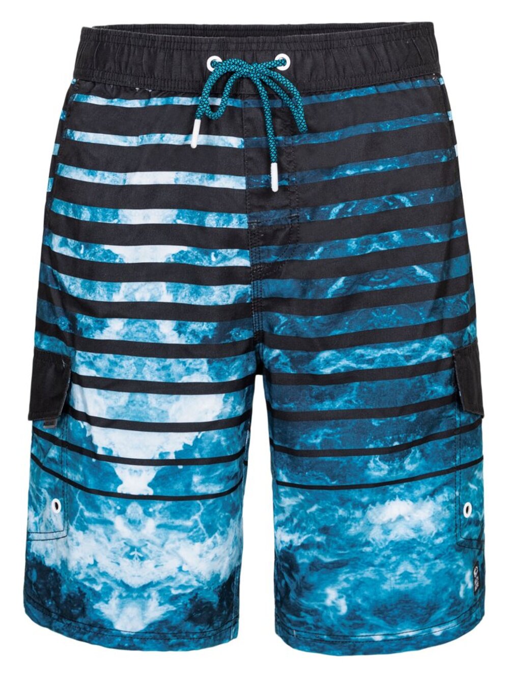 Men's Swim Trunks Mesh Liner Beachwear with Pocket